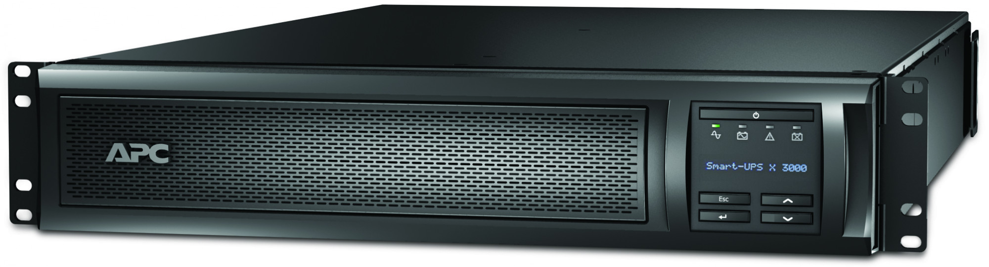 SMX3000RMHV2U Smart-ups x 2700 watts / 3000va rack/tower lcd 200-240v, interface port smartslot, usb, extended runtime model, 2 u APC Santreyd 