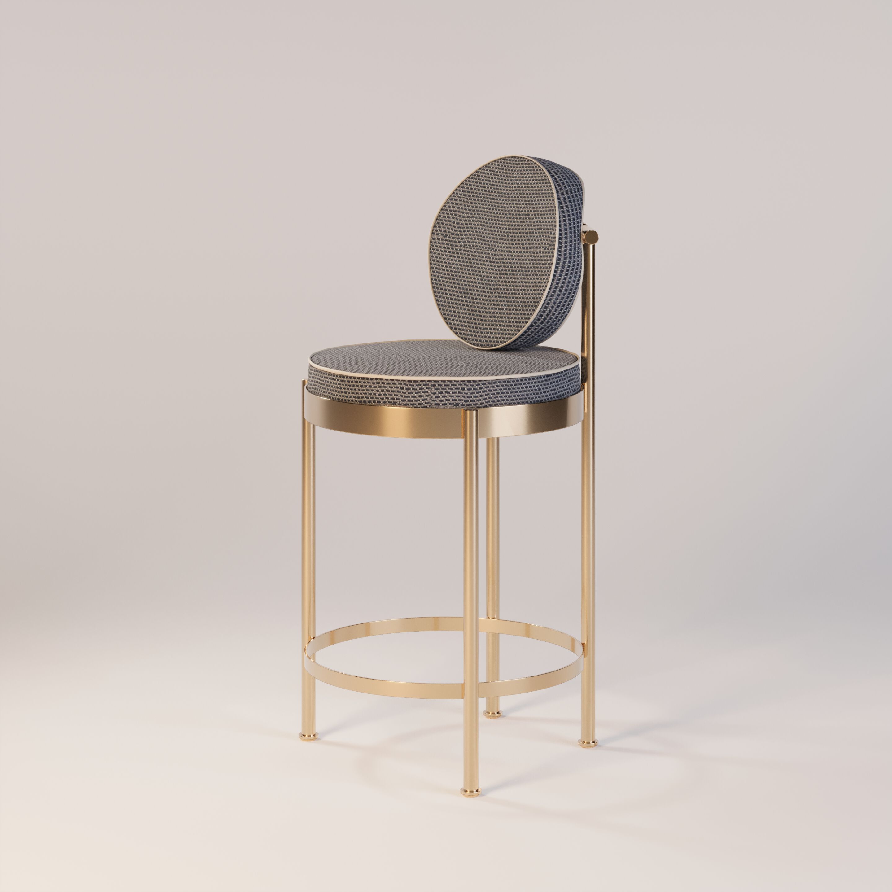 Высокий тканевый садовый стул со спинкой Myface Trace ARCH-00138011 - Вид №15