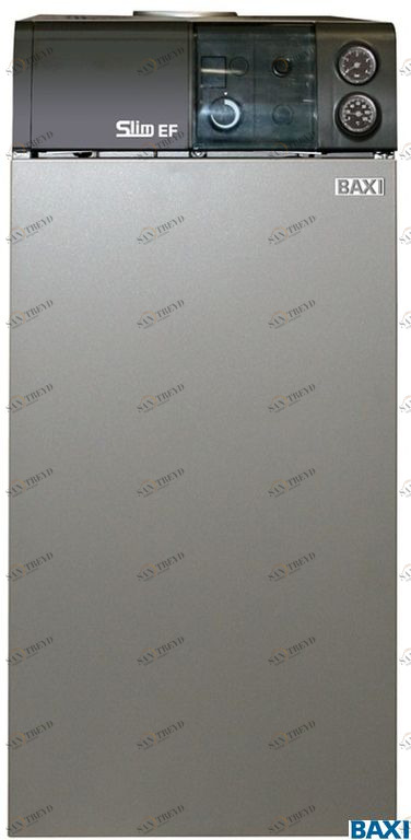 KITSL49EF464 ЭНЕРГОНЕЗАВИСИМЫЙ ГАЗОВЫЙ НАПОЛЬНЫЙ КОТЕЛ С ЧУГУННЫМ ТЕПЛООБМЕННИКОМ BAXI SLIM EF 1.49 BAXI 