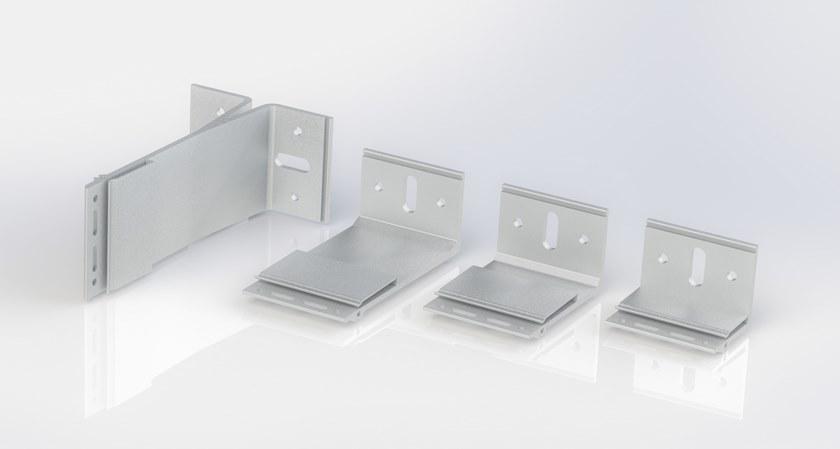 Anchoriv L-образный кронштейн из экструдированного алюминия Strong sun-id-1344657 - Вид №1