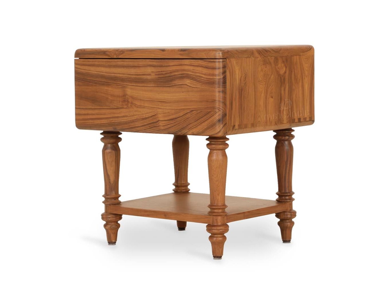 Тумбочка из тикового дерева с ящиком Alankaram NOX ARCH-00062420 - Вид №1