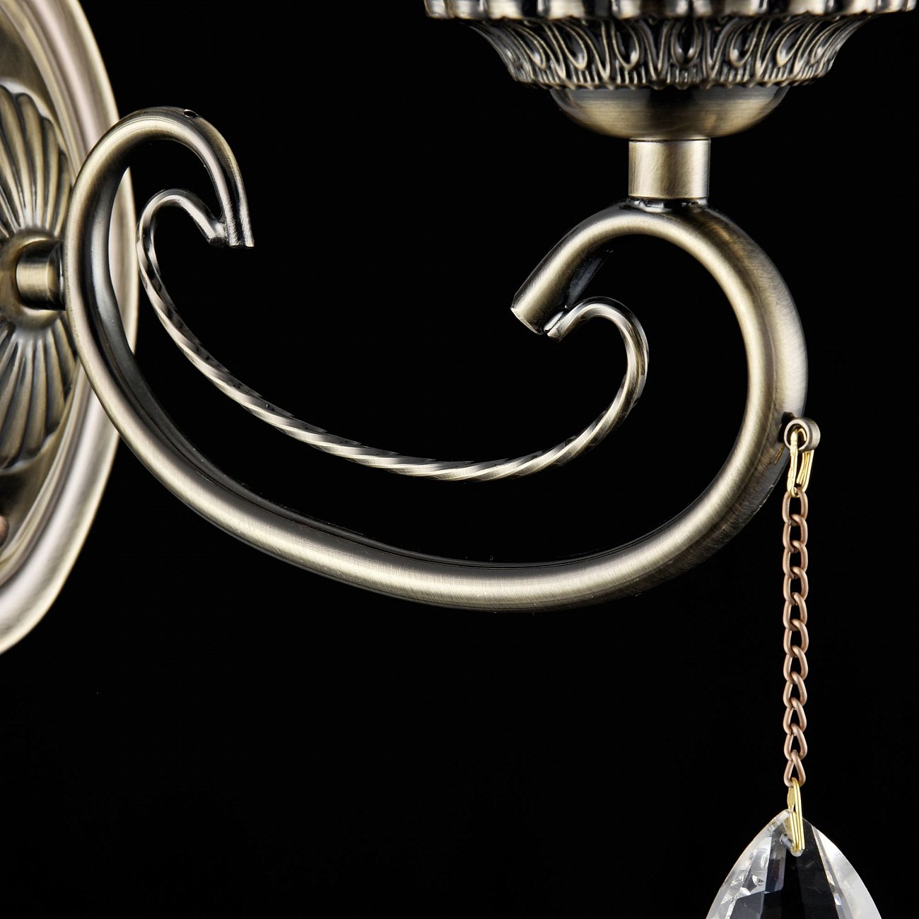 Бра настенное бронзовое Brossard FR2904-WL-01-BZ FREYA CLASSIC 00-3957472 Бронза - Вид №3