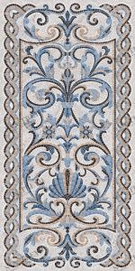 Мозаика синий декорированный лаппатированный SG590902R 119,5х238,5 Kerama Marazzi 