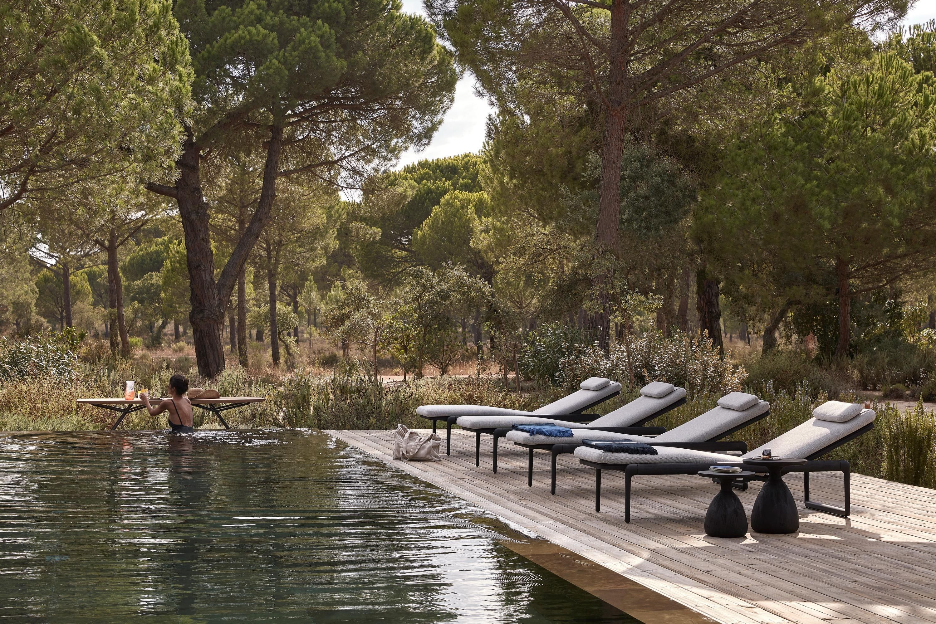 Садовая скамейка из тикового дерева MANUTTI San ARCH-00033067 - Вид №6