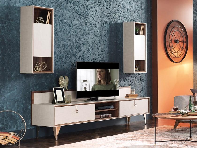 Enza Home Модульная деревянная стенка для хранения вещей Netha sun-id-1443403 - Вид №1