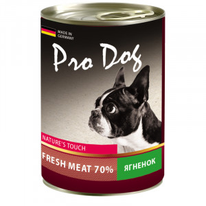 ПР0025896 Корм для собак Ягненок 400г PRO DOG