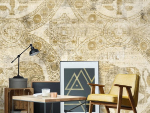 Классические обои, ПВХ бесплатно, экологически чистые, моющиеся