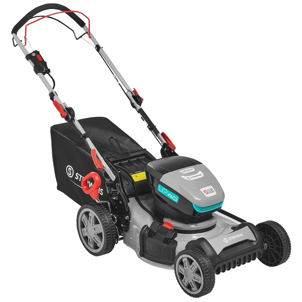 Аккумуляторная газонокосилка STERWINS UP 40V с функцией мульчирования 84491626 STLM-0050582 - Вид №4