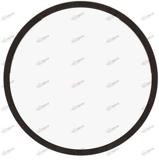 Laskasas Круглое зеркало с настенной рамой sun-id-1436546