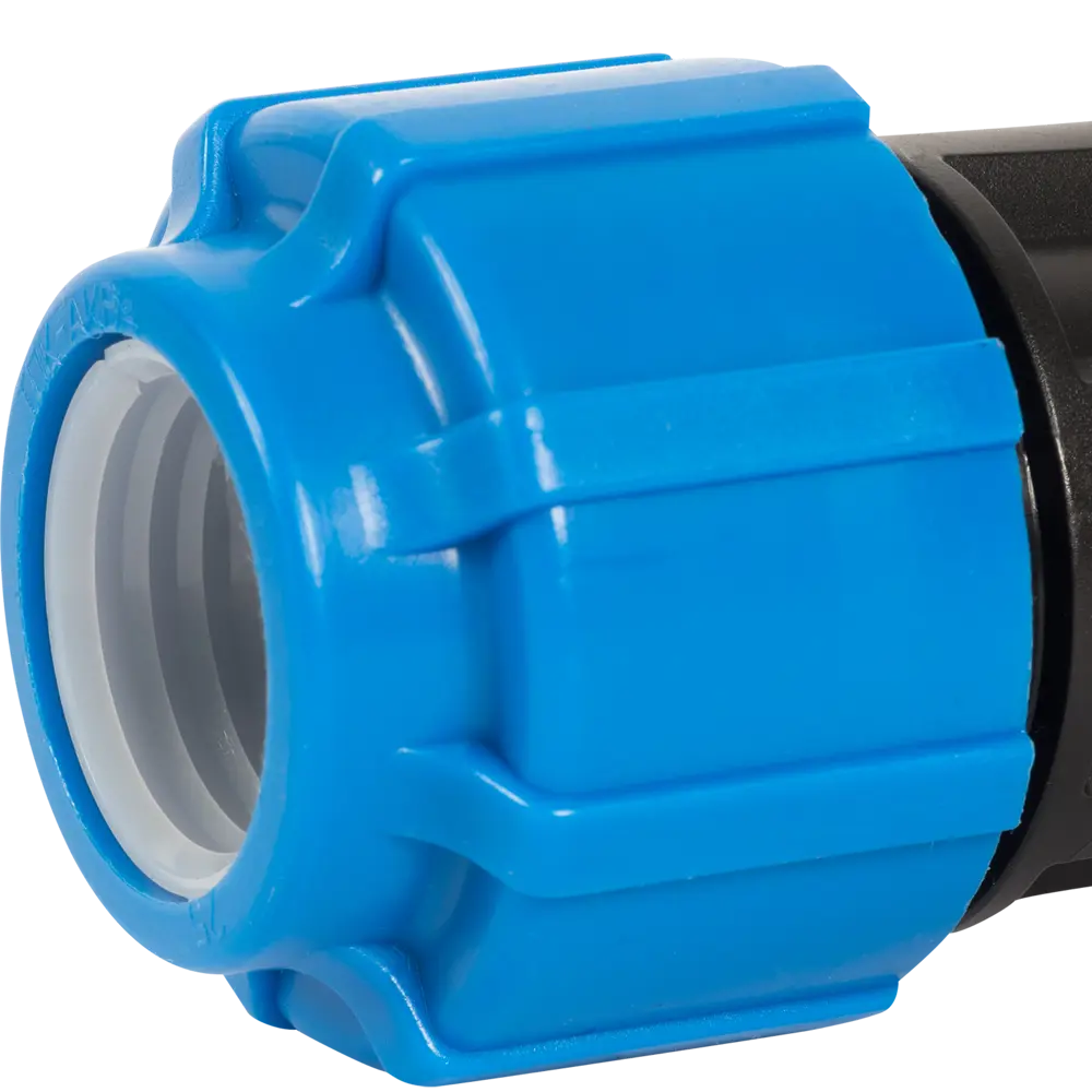 Обжимная муфта ПОЛИТЭК 25x25 мм для полиэтиленовых труб 11738561 STLM-0001448 - Вид №1