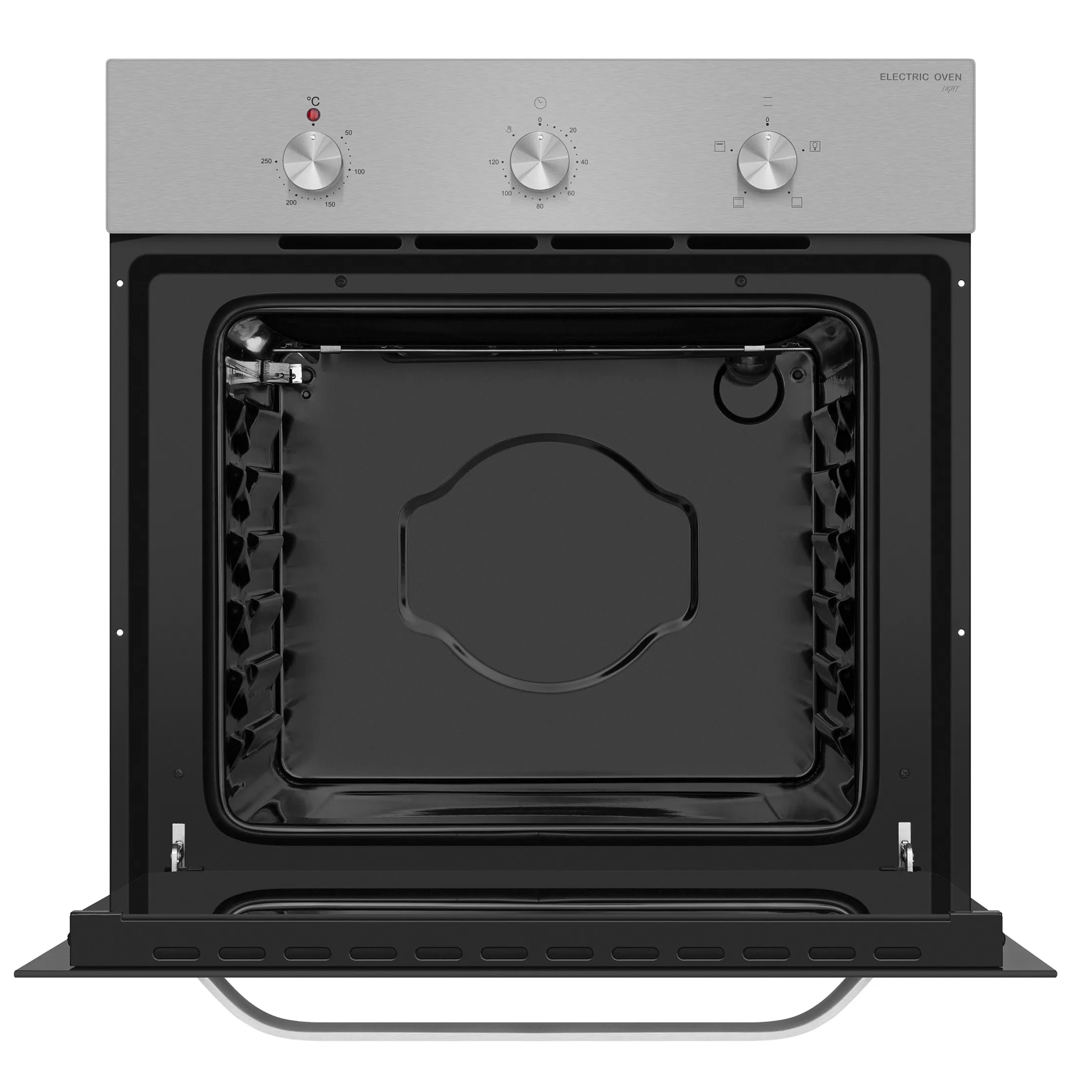 9168827 Электрический духовой шкаф Meferi MEO604IX LIGHT серебристый STDN-0025274 - Вид №1