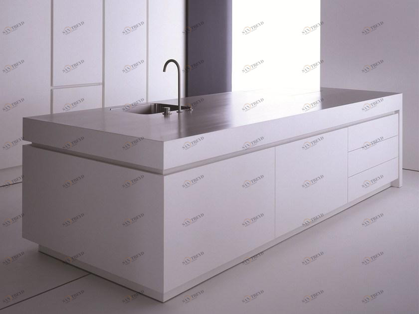 Strato Cucine Кухонный остров в белом стратоколоре Marco gorini sun-id-1498966