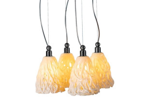 Стеклянный светодиодный подвесной светильник