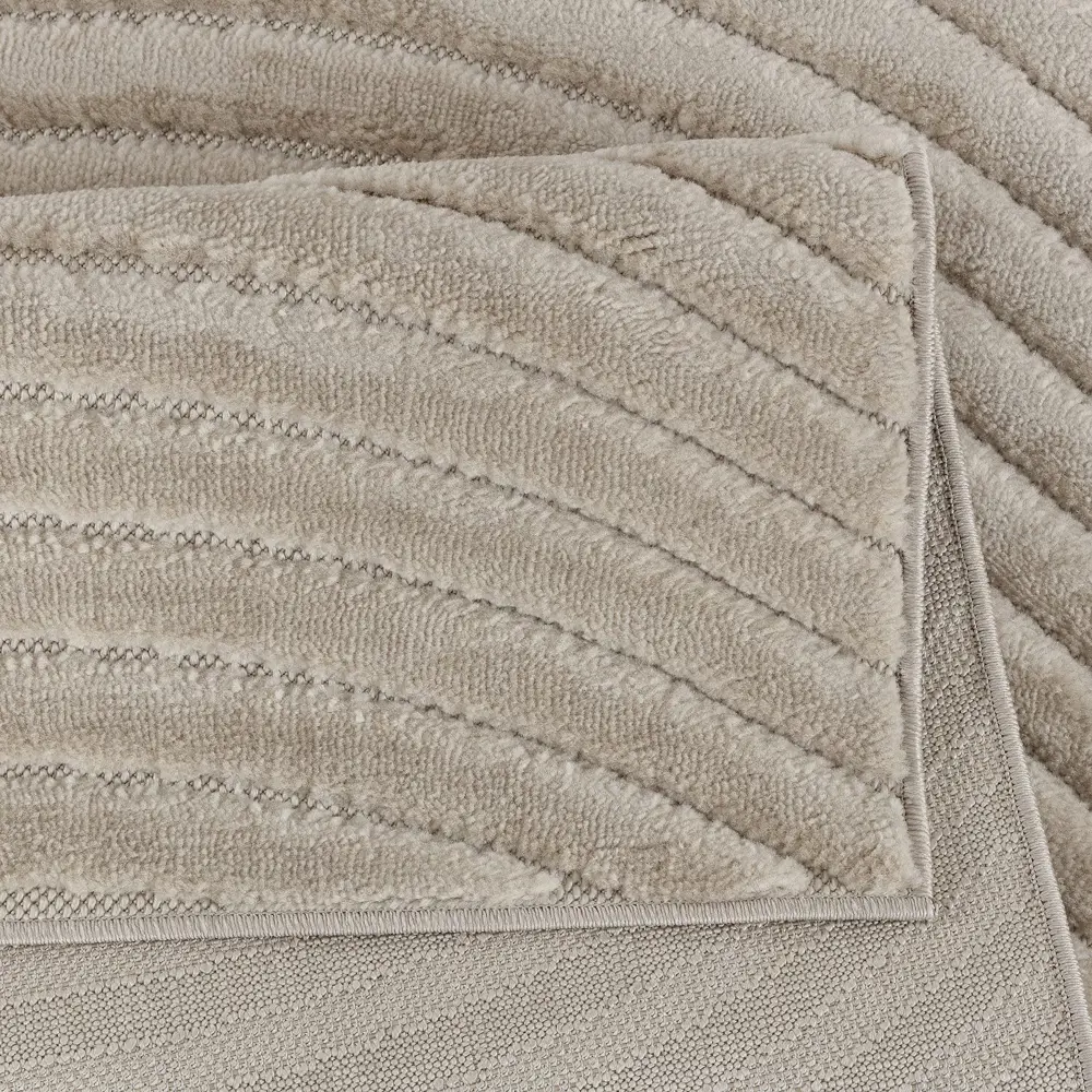 CTIM Ковер Луна с рельефным ворсом в бежевых тонах 80x150 см 89360180 STLM-1380084 - Вид №4