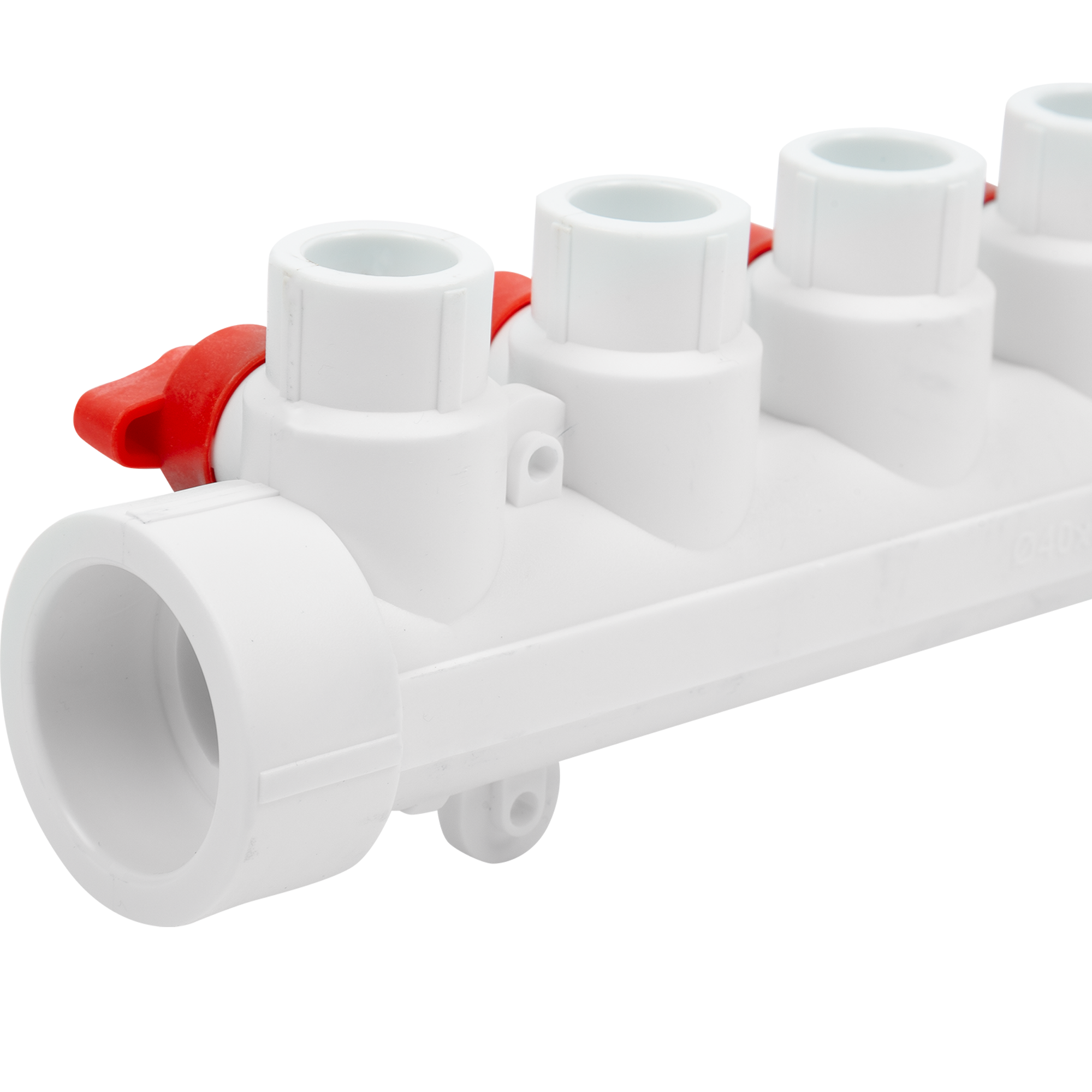 Коллектор Valfex 6-выводной с кранами для систем отопления и водоснабжения 85044179 STLM-0057867 - Вид №3