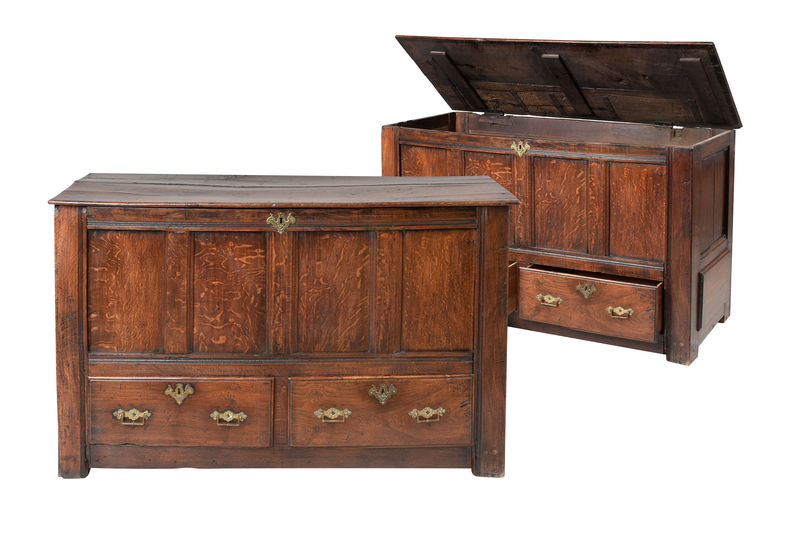 SOR27469 Дубовый сундук мула ijlbrown  - Вид №6