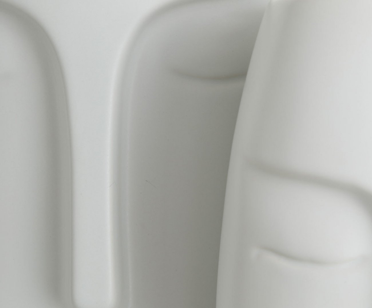 Ваза Face белого цвета TO4ROOMS - 213339 Белый  - Вид №2