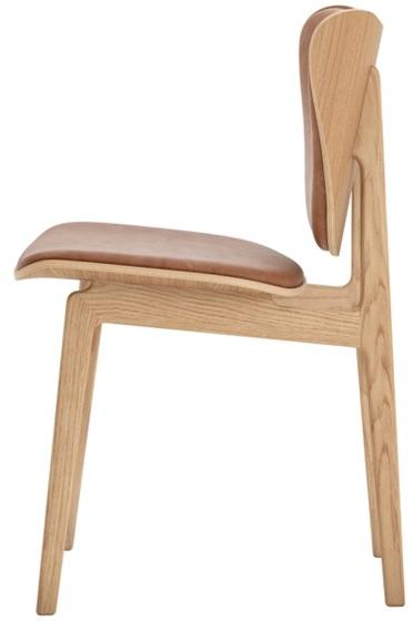 NORR11 Стул из дуба с кожаной обивкой Elephant sun-id-1508240 - Вид №2