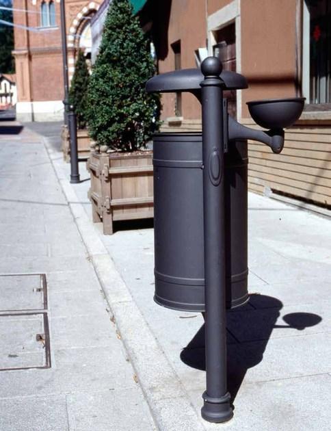 Neri Урна для мусора с крышкой для улицы Melia 2274, 2275  - Вид №2