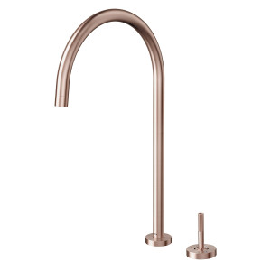 01545969 Настольный кухонный смеситель с джойстиком из матовой меди Docol MIX&MATCH