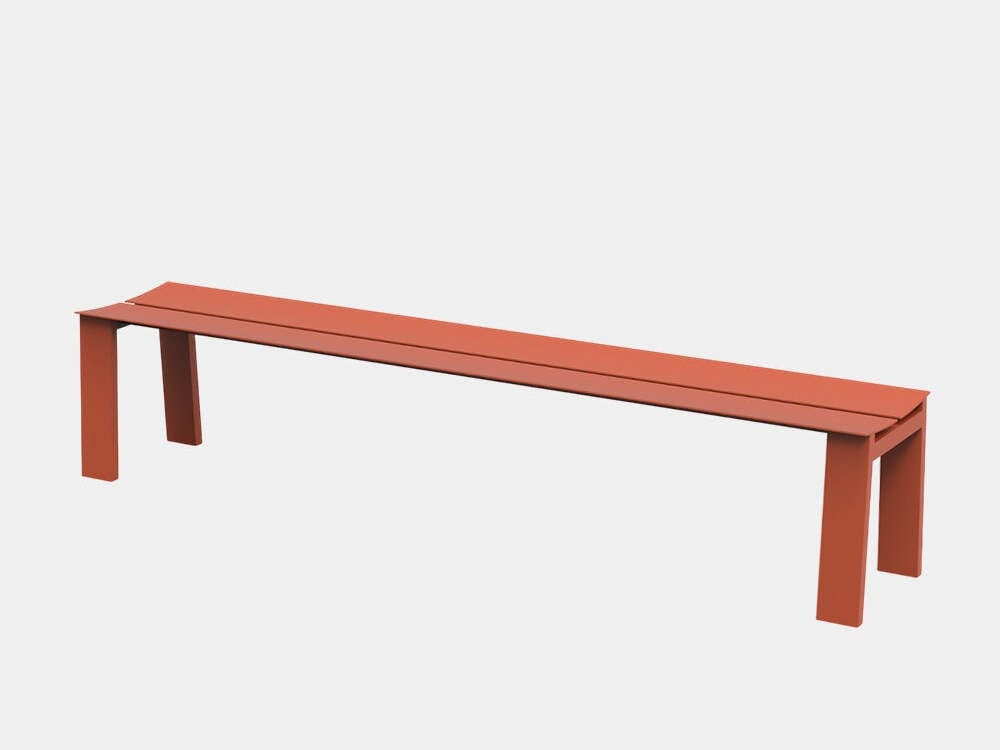 Алюминиевая скамья с порошковым покрытием RS Barcelona Seu ARCH-00067573 - Вид №12