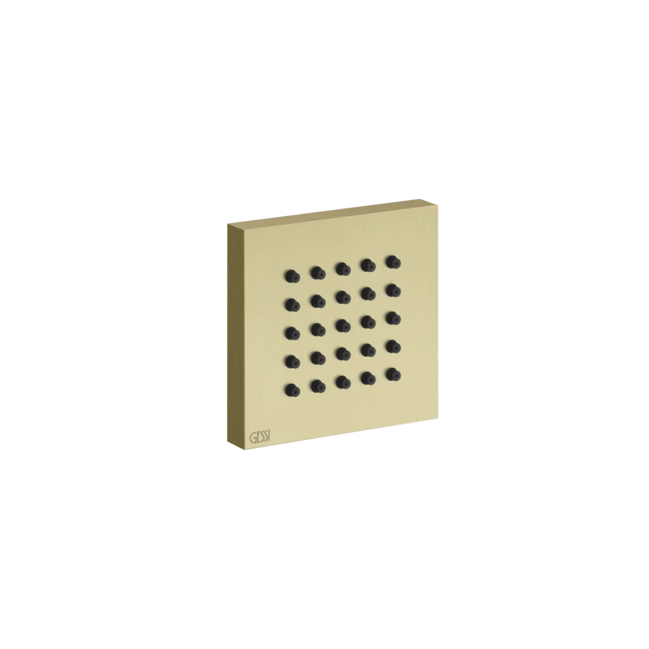 Корпус реактивного двигателя 32973 727 Gessi Inverso ЛАТУНЬ МАТОВАЯ PVD 32973727