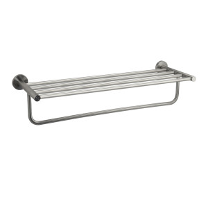 GFmark - Полка для полотенца с опорой, большая, из нержавеющей стали, код: 80142