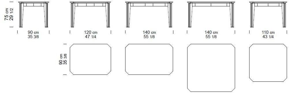 Borzalino Прямоугольный обеденный стол из мрамора sun-id-1446642 - Вид №9