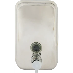 Дозатор для жидкого мыла Bath Plus подвесной 500 мл металл цвет хром