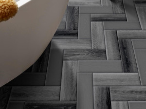 Нескользящий виниловый пол с эффектом дерева