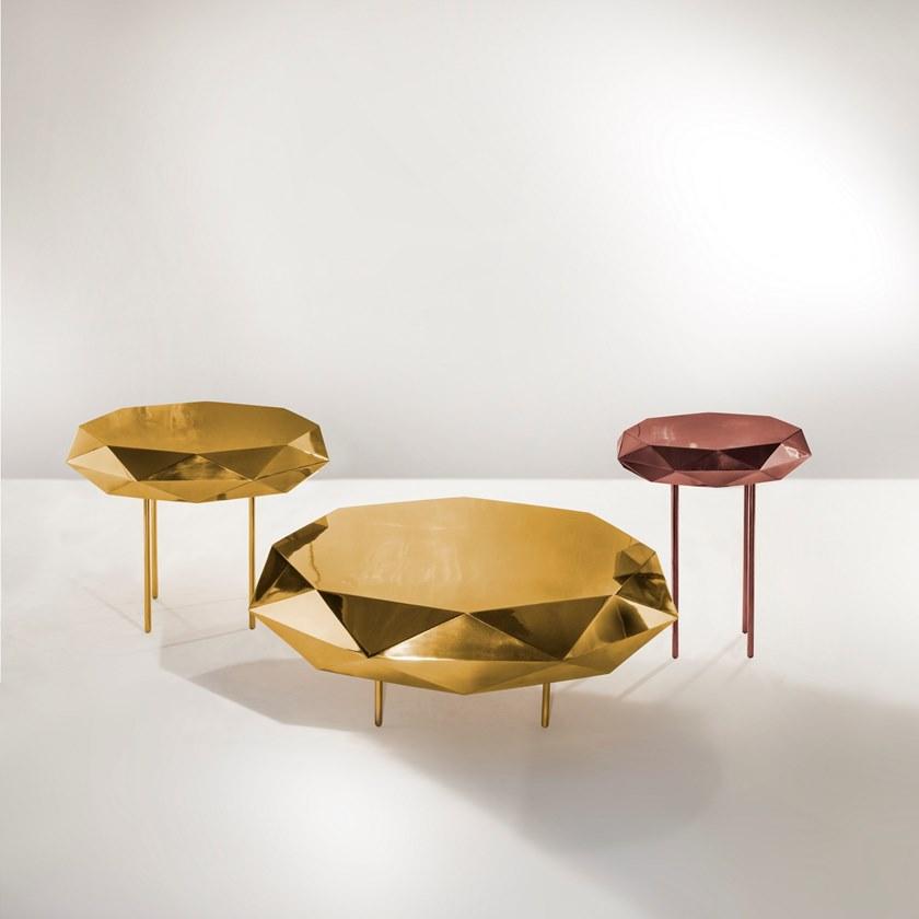 Scarlet Splendour Высокий восьмиугольный металлический стол 88 secrets sun-id-1513290 - Вид №4