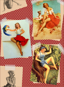 00843 Декупажная карта 21 x 29.7 см СК "Шалуньи" Чип-Арт