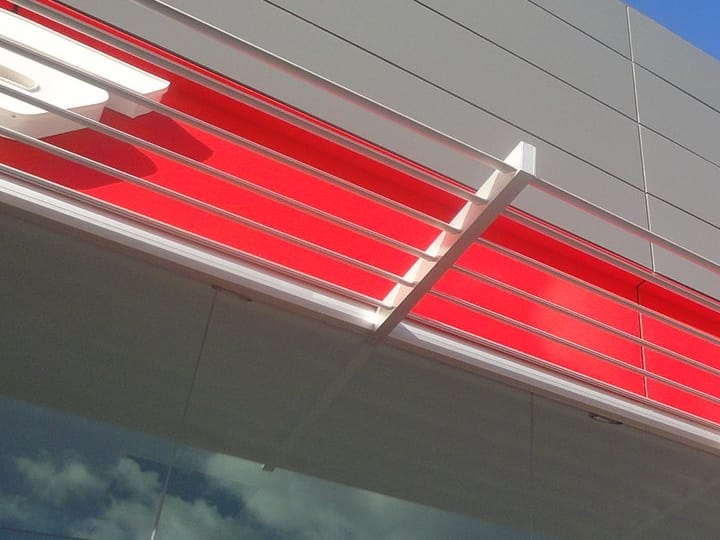 Поворотные алюминиевые жалюзи Saxun O-120 ARCH-00013766