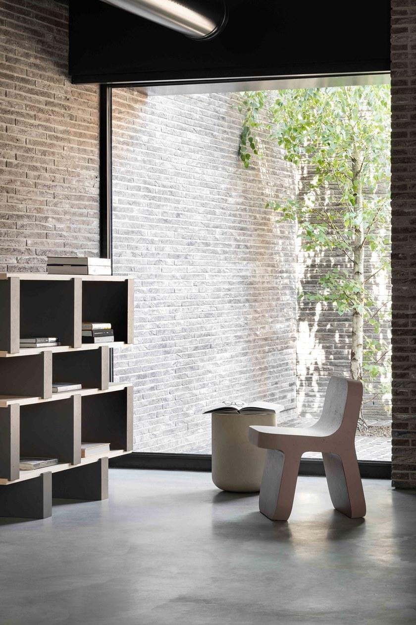 Cimento Открытый книжный шкаф из cimento® Accademia sun-id-1492012 - Вид №11