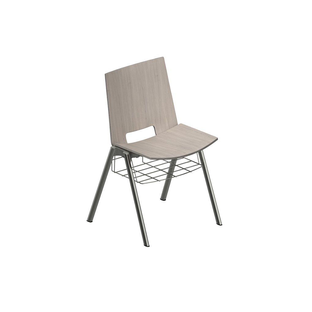 Деревянный штабелируемый стул для залов ожидания LAMM Hl3 ARCH-00105316 - Вид №8