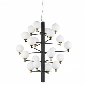 Подвесная люстра Ideal Lux Copernico SP20 Nero IDEAL LUX ДИЗАЙНЕРСКИЕ, COPERNICO 313629 Белый