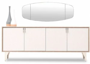 Enza Home Комод деревянный с распашными дверцами Netha