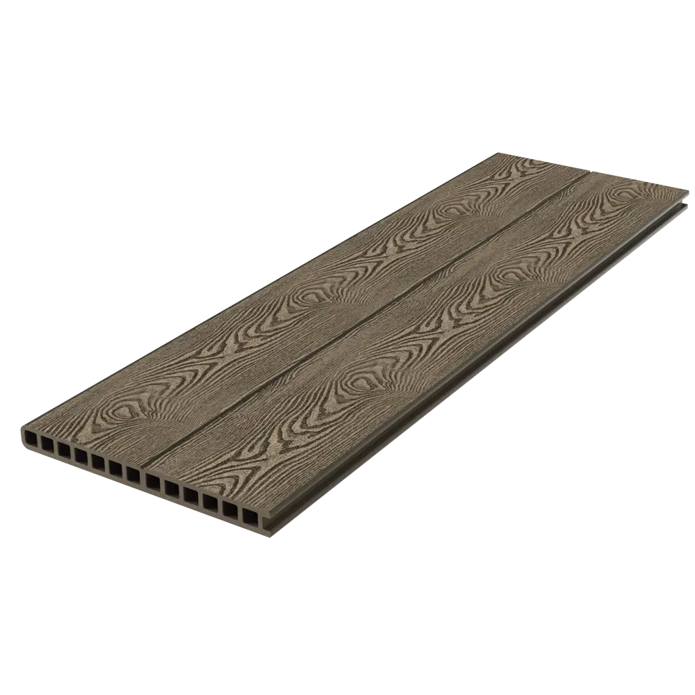 Holzhof Classic - ступень прямая ДПК 3000x317x28 мм венге 89357814 STLM-1567413