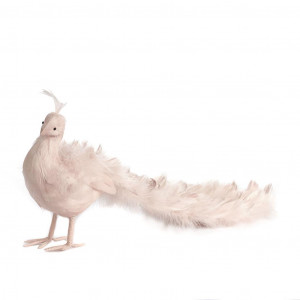 T 76410 Павлин розовый 50 см GOODWILL