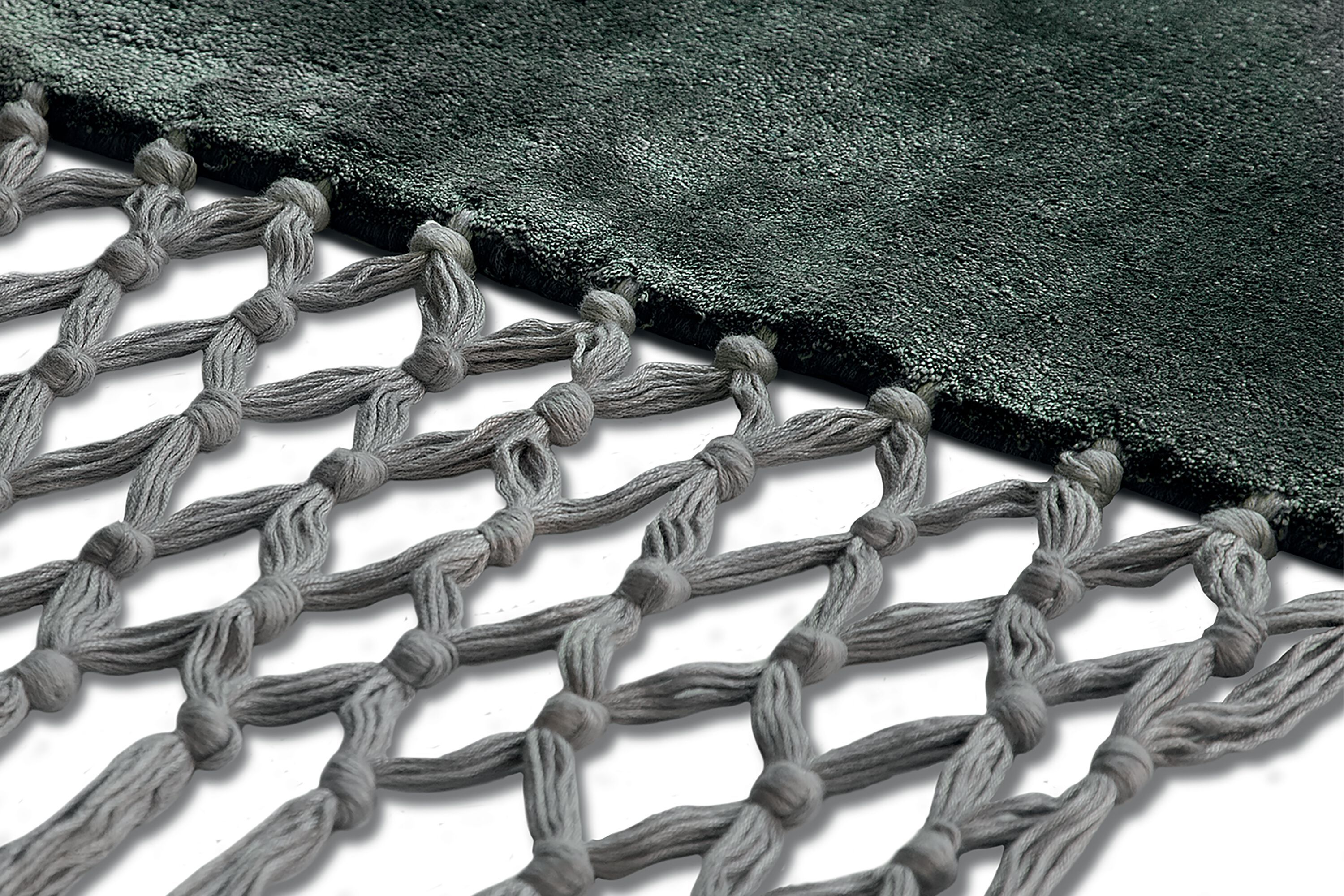 Шелковый прямоугольный ковер ручной работы Baxter FRINGES ARCH-00063107 - Вид №11