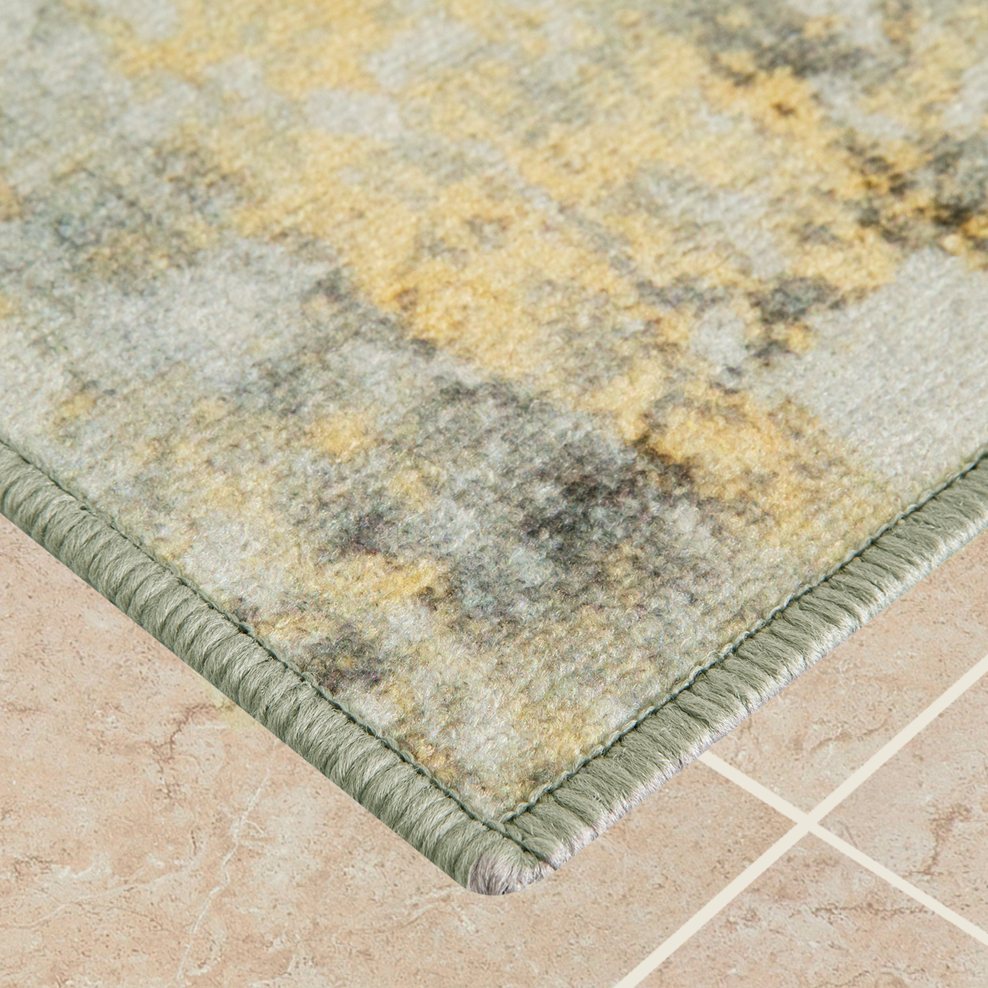 84029740 Коврик декоративный Топаз дижитал 80х120 см нейлон 609739 STLM-0046279 CTIM  - Вид №1