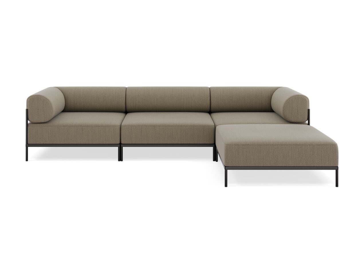 Угловой диван с шезлонгом 3 места Noah Living ARCH-00072575 - Вид №8