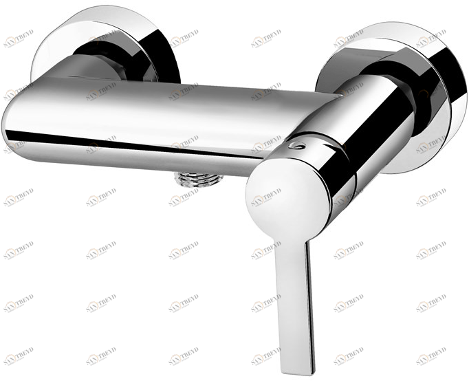 Fir Italia Смеситель для душа, однорычажный, на 2 отверстия, из хромированной латуни Sweet 46 4654050