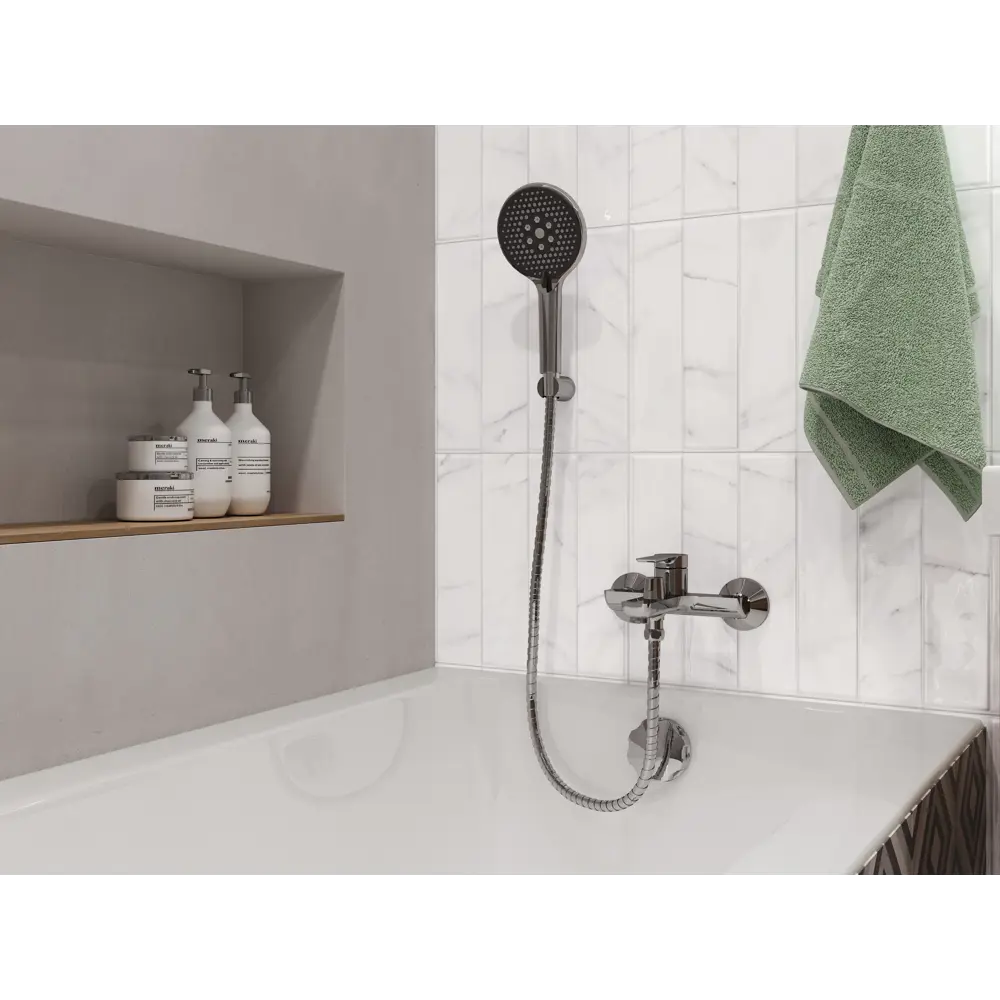 Плитка настенная KREAFORTA Cascada Рельеф 29.8x59.8 см 1.425 м² глянцевая цвет белый 89440742 STLM-2092114 - Вид №8