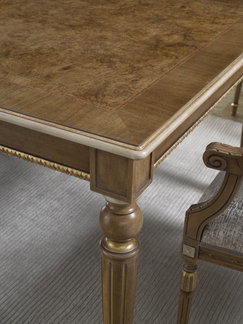 SCAPPINI & C Прямоугольный раздвижной обеденный стол из ясеня 35th anniversary 2715 - Вид №1