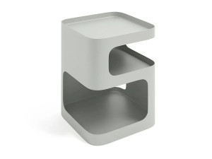 Металлическая квадратная прикроватная тумбочка