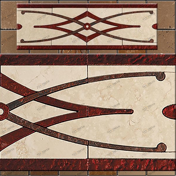 БОРДЮР ИЗ МРАМОРА CL-3 SKALINI CLASSIC CL3