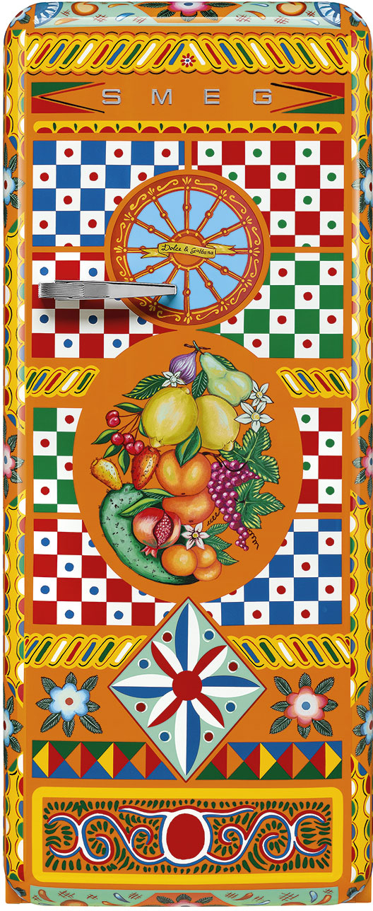 FAB28RDGC3 Холодильник / отдельностоящий однодверный холодильник, d&g SMEG  - Вид №1