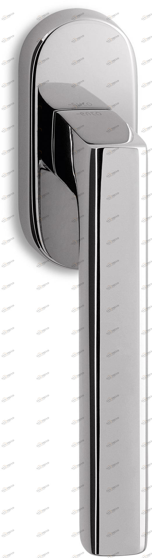 Ento Оконная ручка из латуни на розетке Unit 6203