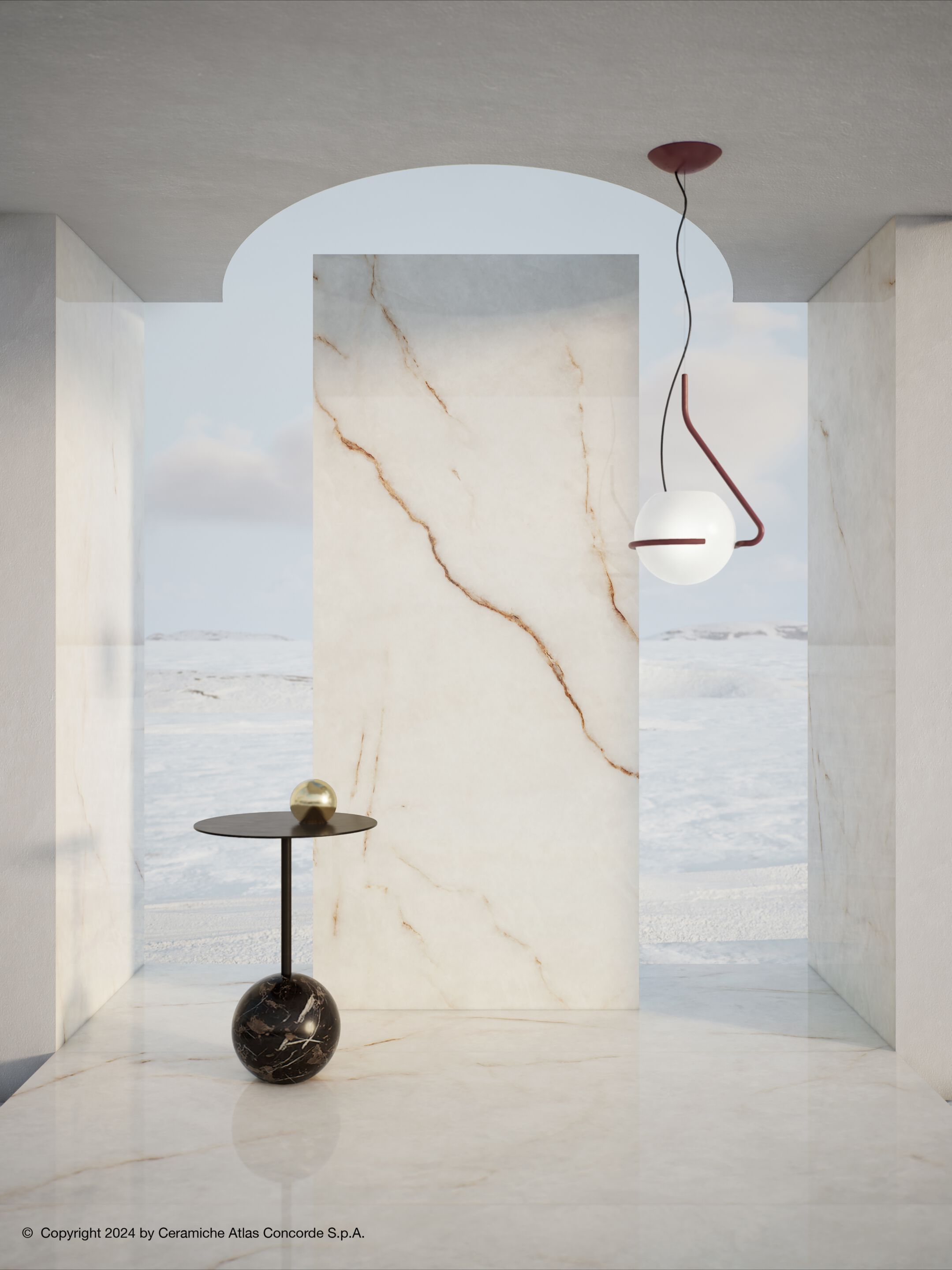 Керамогранит с мраморным эффектом Atlas Concorde Marvel Diva ARCH-00066015 - Вид №8